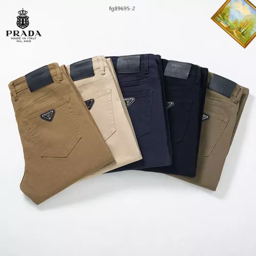 Replica Prada Jeans For Men #1358004 $48.00 USD for Wholesale