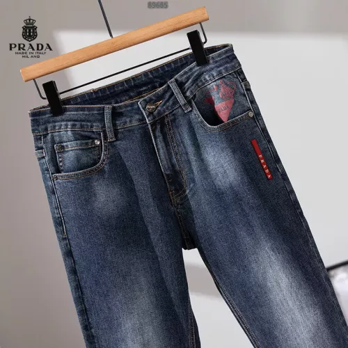Replica Prada Jeans For Men #1358007 $48.00 USD for Wholesale