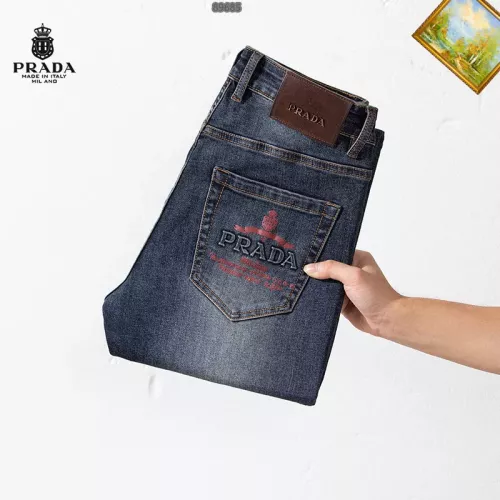 Replica Prada Jeans For Men #1358007 $48.00 USD for Wholesale