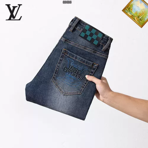 Replica Louis Vuitton LV Jeans For Men #1358008 $48.00 USD for Wholesale