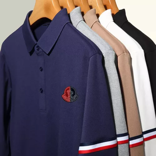 Replica Moncler T-Shirts Long Sleeved For Men #1358037 $40.00 USD for Wholesale