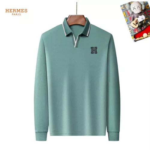 Cheap Hermes T-Shirts Long Sleeved For Men #1358062, $$40.00 USD On Hermes T-Shirts
