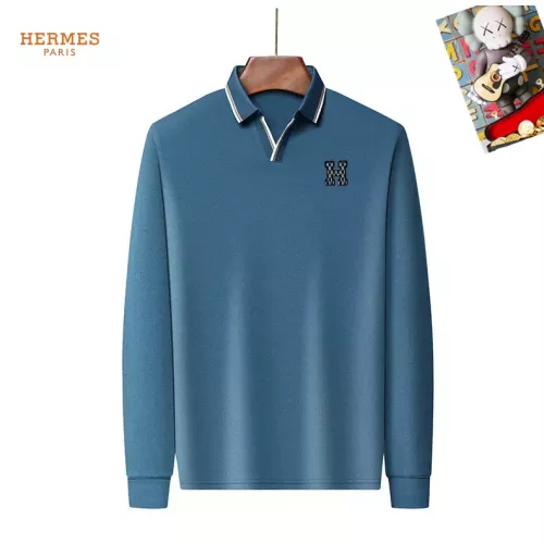 Cheap Hermes T-Shirts Long Sleeved For Men #1358063, $$40.00 USD On Hermes T-Shirts