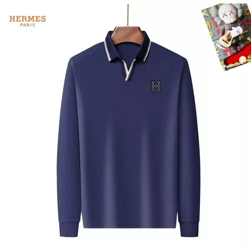Cheap Hermes T-Shirts Long Sleeved For Men #1358064, $$40.00 USD On Hermes T-Shirts