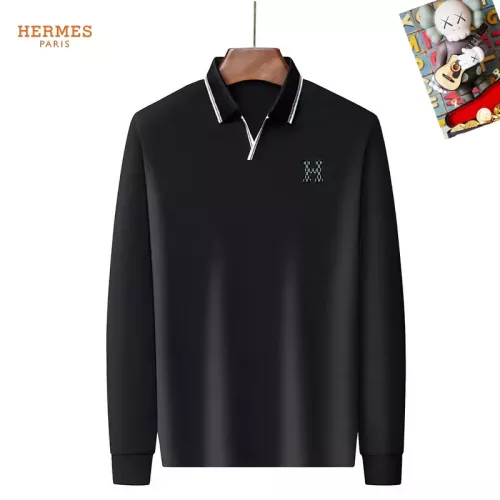 Cheap Hermes T-Shirts Long Sleeved For Men #1358066, $$40.00 USD On Hermes T-Shirts