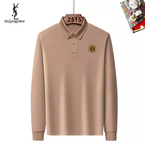 Cheap Yves Saint Laurent YSL T-shirts Long Sleeved For Men #1358068, $$40.00 USD On Yves Saint Laurent YSL T-shirts