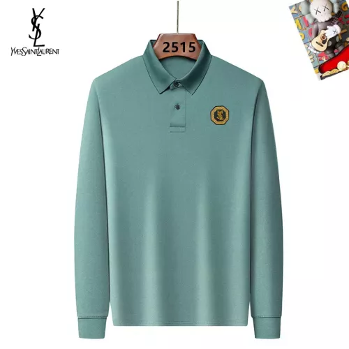 Cheap Yves Saint Laurent YSL T-shirts Long Sleeved For Men #1358071, $$40.00 USD On Yves Saint Laurent YSL T-shirts