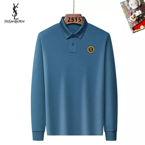 Cheap Yves Saint Laurent YSL T-shirts Long Sleeved For Men #1358072, $$40.00 USD On Yves Saint Laurent YSL T-shirts
