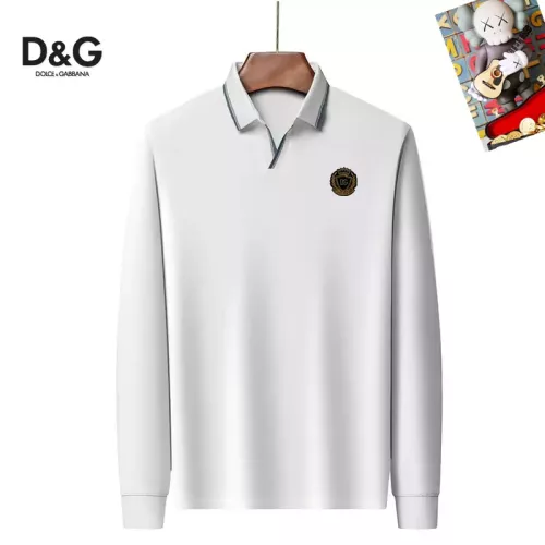 Cheap Dolce &amp; Gabbana D&amp;G T-Shirts Long Sleeved For Men #1358088, $$40.00 USD On Dolce &amp; Gabbana D&amp;G T-Shirts