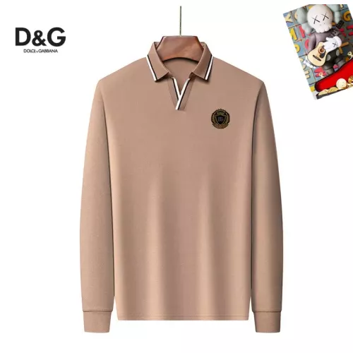 Cheap Dolce &amp; Gabbana D&amp;G T-Shirts Long Sleeved For Men #1358089, $$40.00 USD On Dolce &amp; Gabbana D&amp;G T-Shirts