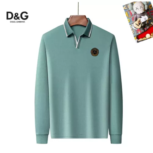 Cheap Dolce &amp; Gabbana D&amp;G T-Shirts Long Sleeved For Men #1358090, $$40.00 USD On Dolce &amp; Gabbana D&amp;G T-Shirts