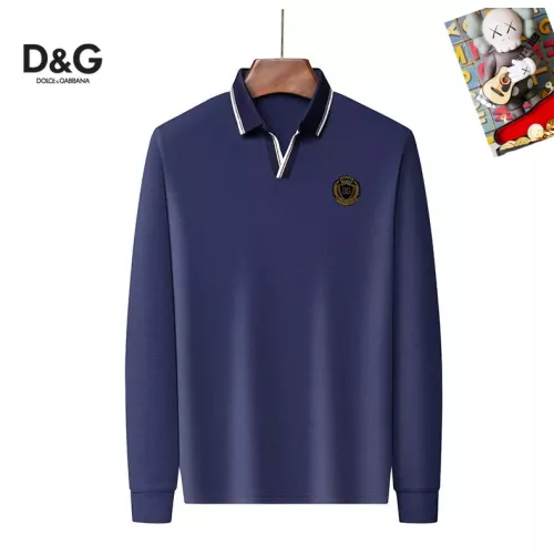 Cheap Dolce &amp; Gabbana D&amp;G T-Shirts Long Sleeved For Men #1358092, $$40.00 USD On Dolce &amp; Gabbana D&amp;G T-Shirts
