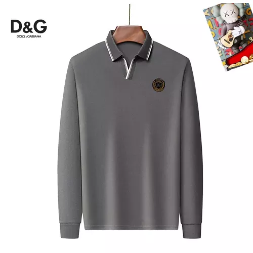 Cheap Dolce &amp; Gabbana D&amp;G T-Shirts Long Sleeved For Men #1358093, $$40.00 USD On Dolce &amp; Gabbana D&amp;G T-Shirts