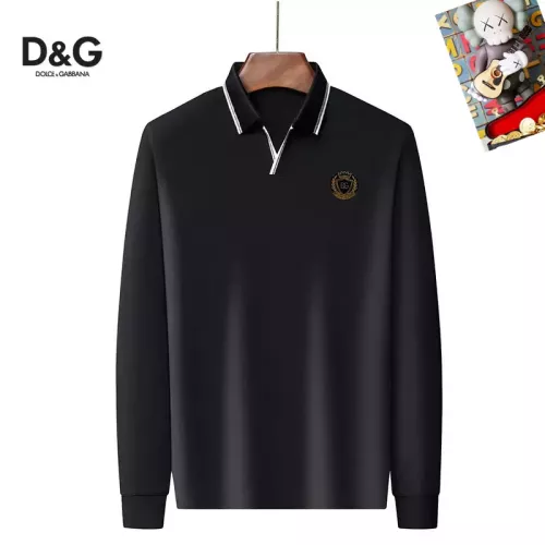 Cheap Dolce &amp; Gabbana D&amp;G T-Shirts Long Sleeved For Men #1358094, $$40.00 USD On Dolce &amp; Gabbana D&amp;G T-Shirts