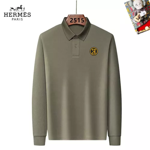 Cheap Hermes T-Shirts Long Sleeved For Men #1358122, $$40.00 USD On Hermes T-Shirts
