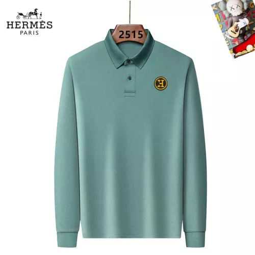 Cheap Hermes T-Shirts Long Sleeved For Men #1358124, $$40.00 USD On Hermes T-Shirts