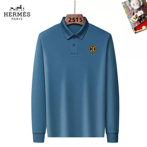 Cheap Hermes T-Shirts Long Sleeved For Men #1358125, $$40.00 USD On Hermes T-Shirts