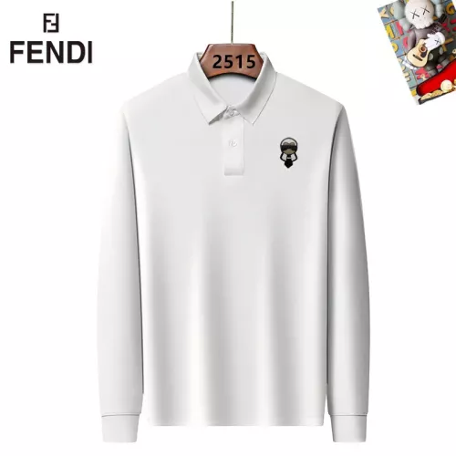 Cheap Fendi T-Shirts Long Sleeved For Men #1358143, $$40.00 USD On Fendi T-Shirts