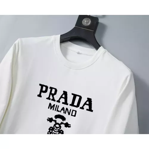 Replica Prada Hoodies Long Sleeved For Men #1358187 $40.00 USD for Wholesale