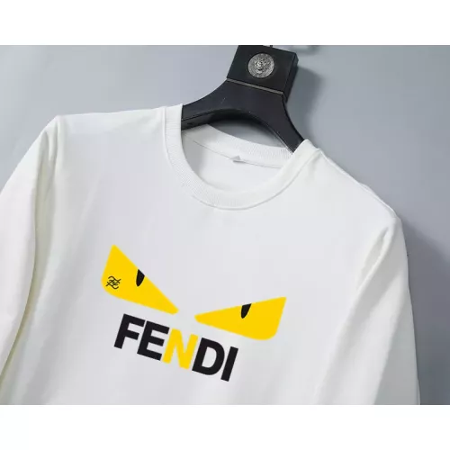Replica Fendi Hoodies Long Sleeved For Men #1358193 $40.00 USD for Wholesale