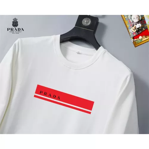 Replica Prada Hoodies Long Sleeved For Men #1358221 $40.00 USD for Wholesale