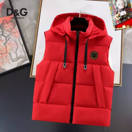 Cheap Dolce &amp; Gabbana D&amp;G Jackets Sleeveless For Men #1358338, $$56.00 USD On Dolce &amp; Gabbana D&amp;G Jackets