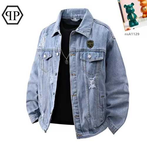 Cheap Philipp Plein PP Jackets Long Sleeved For Men #1358365, $$60.00 USD On Philipp Plein PP Jackets