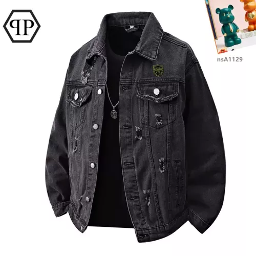 Cheap Philipp Plein PP Jackets Long Sleeved For Men #1358366, $$60.00 USD On Philipp Plein PP Jackets