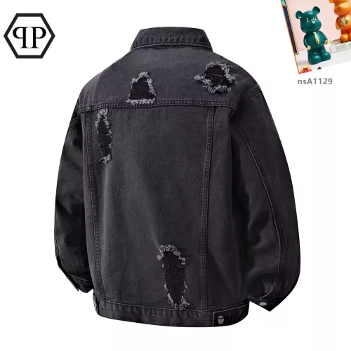 Replica Philipp Plein PP Jackets Long Sleeved For Men #1358366 $60.00 USD for Wholesale