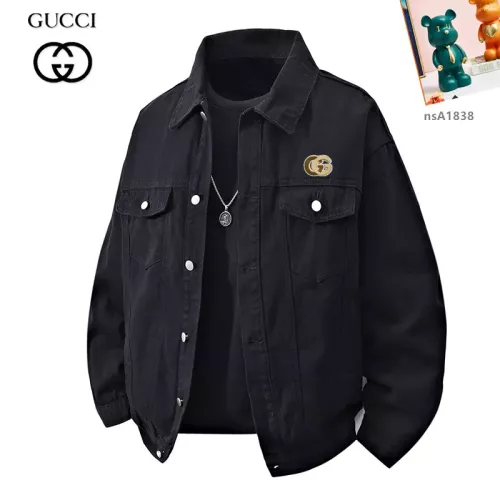 Cheap Gucci Jackets Long Sleeved For Men #1358368, $$60.00 USD On Gucci Jackets