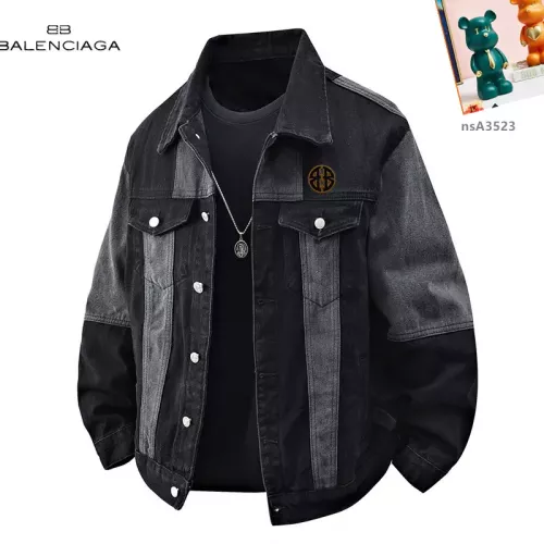 Cheap Balenciaga Jackets Long Sleeved For Men #1358370, $$60.00 USD On Balenciaga Jackets