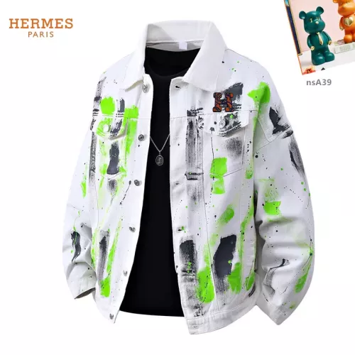 Cheap Hermes Jackets Long Sleeved For Men #1358375, $$60.00 USD On Hermes Jackets