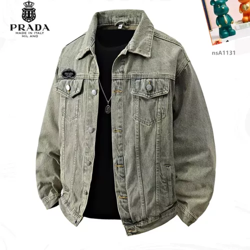 Cheap Prada Jackets Long Sleeved For Men #1358378, $$60.00 USD On Prada Jackets