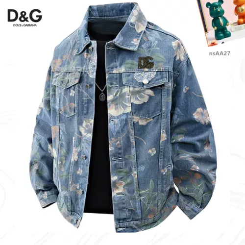 Cheap Dolce &amp; Gabbana D&amp;G Jackets Long Sleeved For Men #1358380, $$60.00 USD On Dolce &amp; Gabbana D&amp;G Jackets