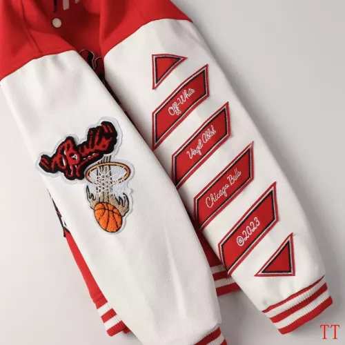 Replica Off-White Jackets Long Sleeved For Men #1358462 $85.00 USD for Wholesale