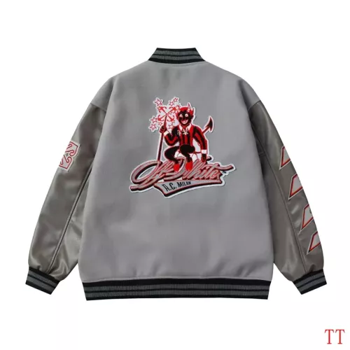 Replica Off-White Jackets Long Sleeved For Men #1358463 $85.00 USD for Wholesale