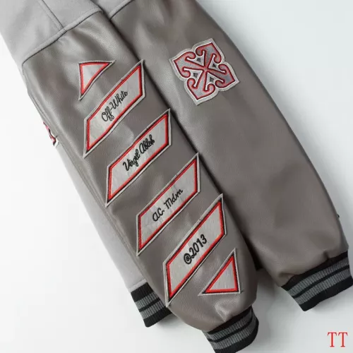 Replica Off-White Jackets Long Sleeved For Men #1358463 $85.00 USD for Wholesale