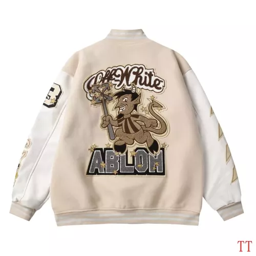 Replica Off-White Jackets Long Sleeved For Men #1358464 $85.00 USD for Wholesale