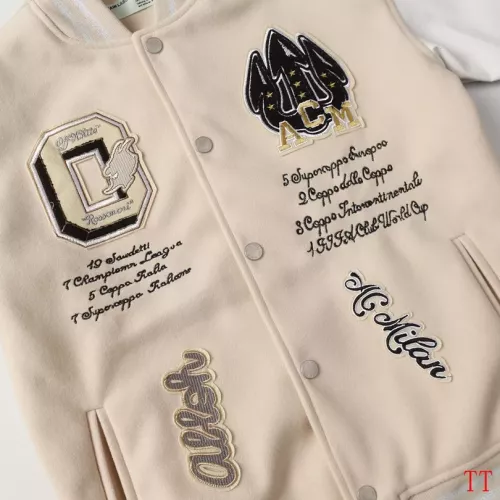 Replica Off-White Jackets Long Sleeved For Men #1358464 $85.00 USD for Wholesale