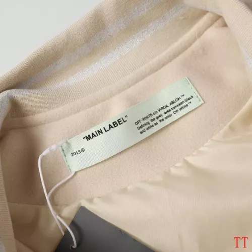 Replica Off-White Jackets Long Sleeved For Men #1358464 $85.00 USD for Wholesale