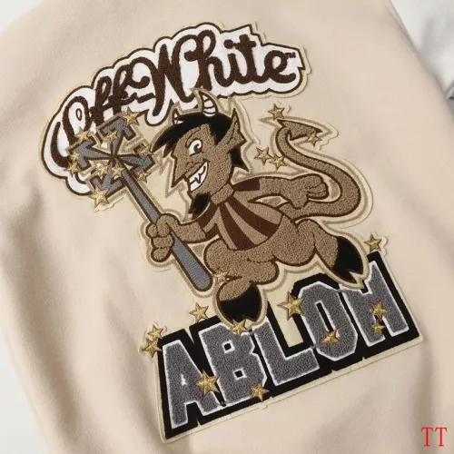 Replica Off-White Jackets Long Sleeved For Men #1358464 $85.00 USD for Wholesale