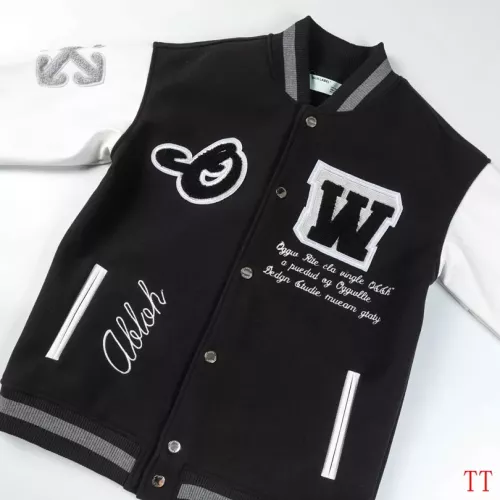 Replica Off-White Jackets Long Sleeved For Men #1358465 $85.00 USD for Wholesale