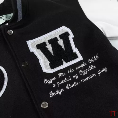 Replica Off-White Jackets Long Sleeved For Men #1358465 $85.00 USD for Wholesale