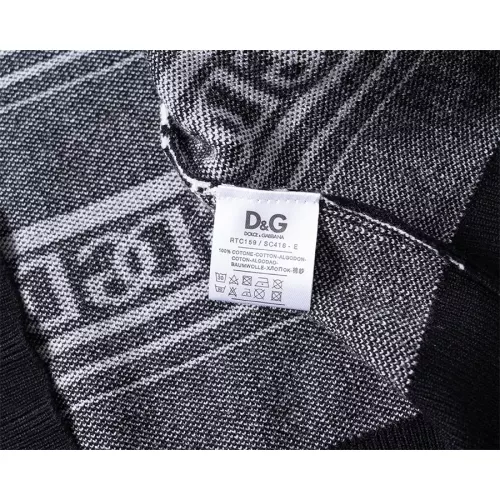 Replica Dolce & Gabbana D&G Sweaters Long Sleeved For Men #1358546 $38.00 USD for Wholesale