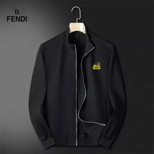 Replica Fendi Tracksuits Long Sleeved For Men #1358620 $80.00 USD for Wholesale