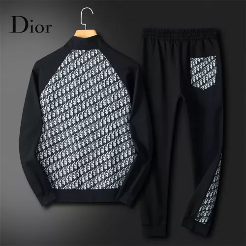 Replica Christian Dior Tracksuits Long Sleeved For Men #1358628 $85.00 USD for Wholesale