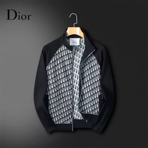 Replica Christian Dior Tracksuits Long Sleeved For Men #1358628 $85.00 USD for Wholesale