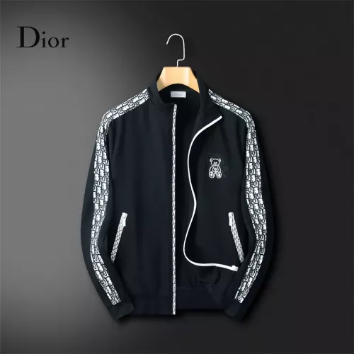 Replica Christian Dior Tracksuits Long Sleeved For Men #1358632 $85.00 USD for Wholesale