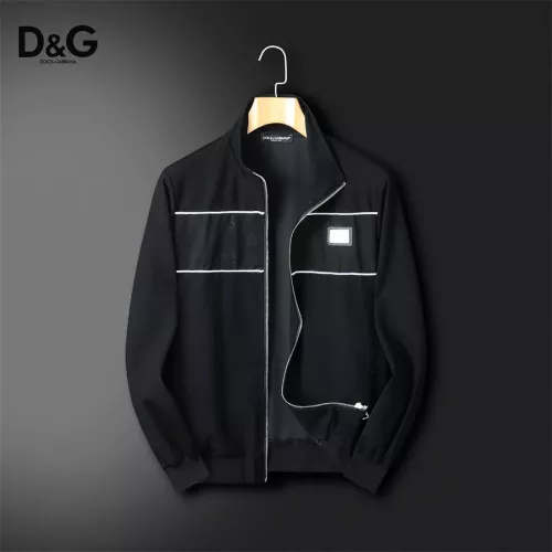 Replica Dolce & Gabbana D&G Tracksuits Long Sleeved For Men #1358636 $85.00 USD for Wholesale
