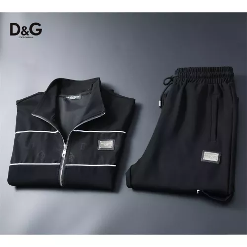 Replica Dolce & Gabbana D&G Tracksuits Long Sleeved For Men #1358636 $85.00 USD for Wholesale